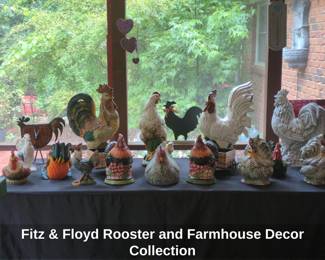 Fitz  Floyd Rooster and Farmhouse Decor Collection fourth image