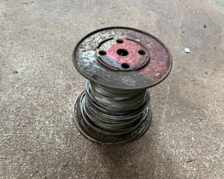 Vintage Steel Wire Spool
