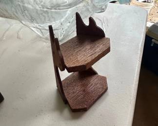 Miniature Wooden Display Stand for Figurines or Miniatures