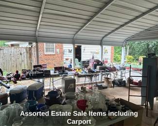 Assorted Estate Sale Items including Carport fifth image
