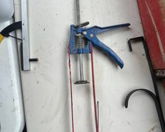 Vintage Skeleton Frame Caulking Gun