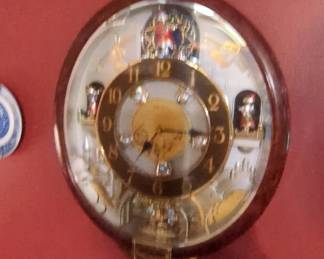 Seiko Melodies in Motion Wall Clock with Swarovski Crystals