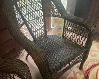Wicker Armchair second image