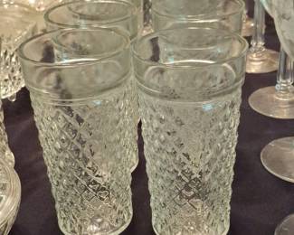 Anchor Hocking Wexford Diamond Quilted Tumblers