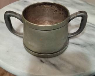 Silver Plated TwoHandled Childs Cup