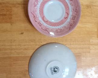 Churchill Willow Rosa Pink Saucer