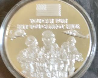 Operation Geronimo Commemorative Coin Set  Navy SEAL Team sixth image