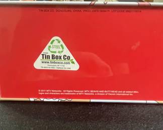 Beavis and ButtHead W Logo Metal Lunch Box second image