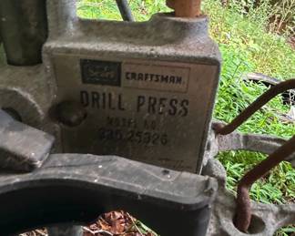 Craftsman Drill Press Model . second image