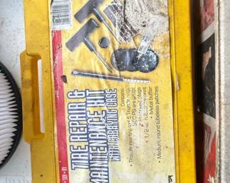 Victor Tire Repair  Maintenance Kit with Carrying Case