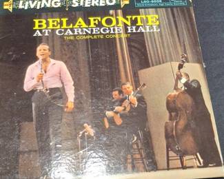 Harry Belafonte at Carnegie Hall The Complete Concert Vinyl Record  RCA Victor LSC