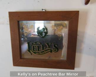Kellys on Peachtree Bar Mirror