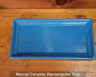 Norcal Ceramic Rectangular Tray