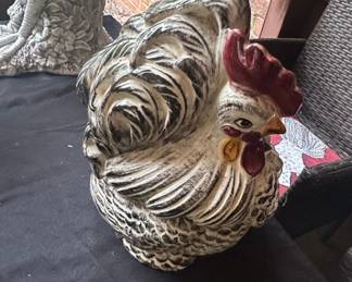 Ceramic Rooster Cookie Jar third image