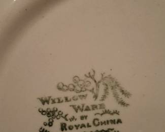 Royal China Willow Ware Plate second image