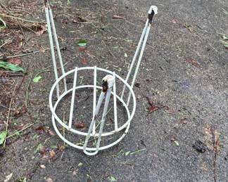 Vintage Metal Plant Stand Base