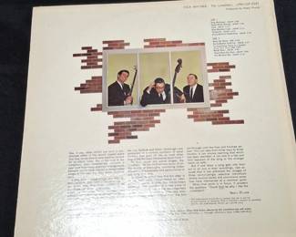 The Limeliters Folk Matinee LP Record second image