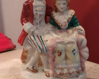 Occupied Japan Porcelain Figurine Couple
