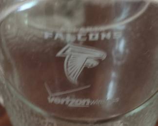 Atlanta Falcons Verizon Wireless Promotional Football Glass second image