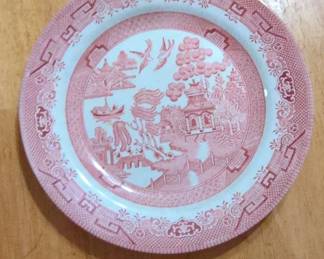 Churchill Willow Pattern Plate