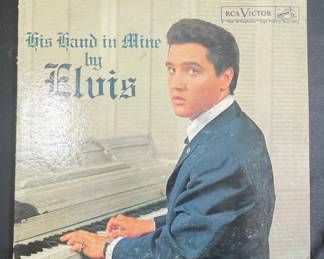 Elvis Presley His Hand in Mine RCA Victor LSP Vinyl Record