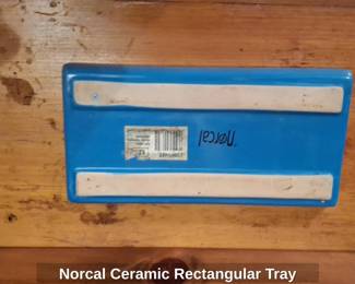 Norcal Ceramic Rectangular Tray second image