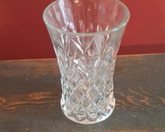 Anchor Hocking Prescut Clear Glass Tumbler