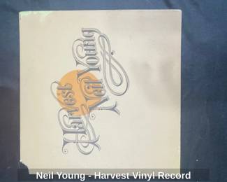 Neil Young  Harvest Vinyl Record