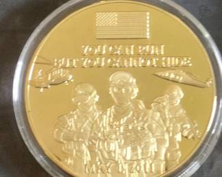 Operation Geronimo Commemorative Coin Set  Navy SEAL Team fourth image