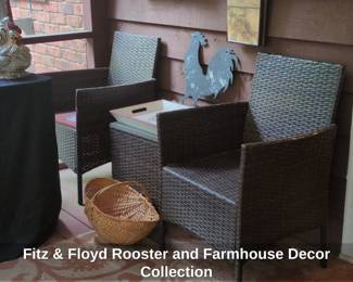 Fitz  Floyd Rooster and Farmhouse Decor Collection fifth image