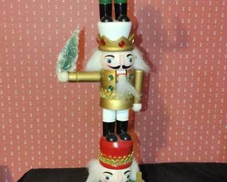 Stacked Nutcracker Figures