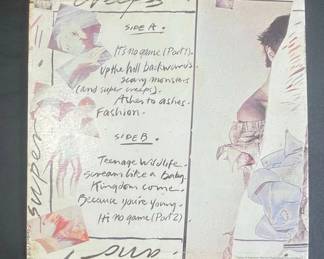 David Bowie Scary Monsters and Super Creeps Vinyl Record Album second image