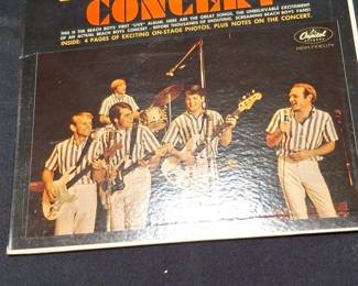 The Beach Boys Concert Original Pressing Vinyl Record