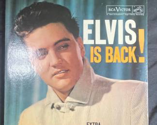 Elvis Presley  Elvis Is Back Vinyl Record