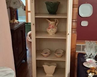 Vintage Wooden Pantry Cabinet
