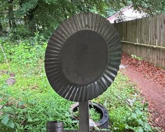 Tin Candle Sconce with Reflector