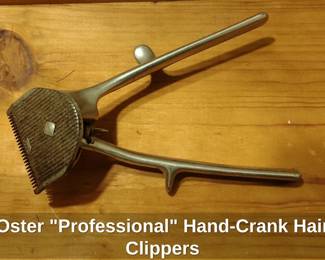 Oster Professional HandCrank Hair Clippers
