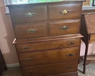 Vintage Ethan Allen Maple Chest of Drawers