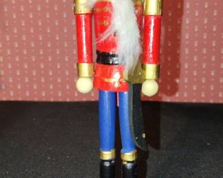 Wooden King Nutcracker with Sword