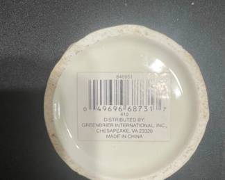Greenbrier International Easter Bunny Planter Jar third image