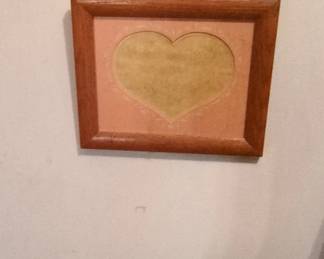 Framed Heart Art Print