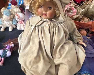 Vintage Shirley Temple Composition Doll