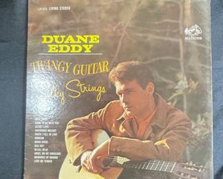 Duane Eddy Twangy Guitar  Silky Strings Vinyl Record