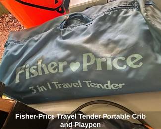 FisherPrice Travel Tender Portable Crib and Playpen