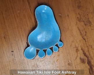 Hawaiian Tiki Isle Foot Ashtray