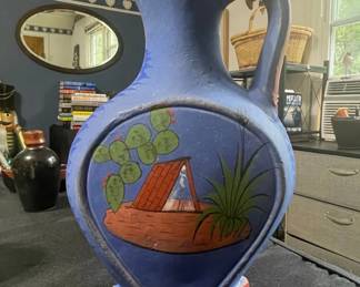 Xalitla Mexican Folk Art Pitcher