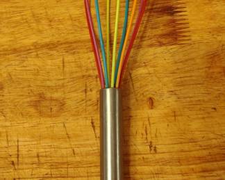 MultiColor Balloon Whisk with Stainless Steel Handle