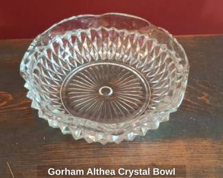 Gorham Althea Crystal Bowl