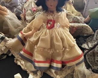 Vintage FrenchThemed Doll