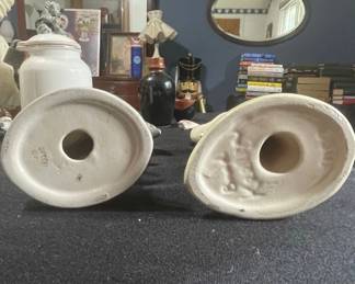 Pair of Will George California Pottery Ceramic Flamingos third image